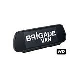 Brigade - HD achteruitkijkspiegelmonitor - 7" - 12/24V