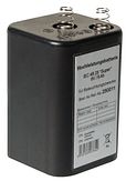 Blokbatterij - veer aansluiting - 4R25 - 6V/9Ah