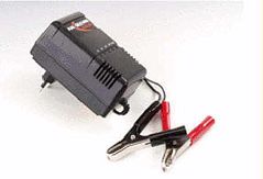 Lader - t.b.v. blokbatterij veer aansl. 6 volt oplaadbaar