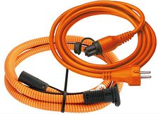 DEFA walstroomkabel 2,5m 16A/250V+chassis(3x2,5mm²)oranje