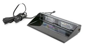 LED Dashflitser X12 - amber - zuignap bevestiging - 12V