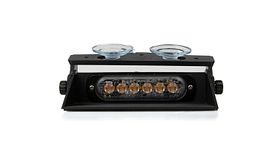 Dashflitser ST6 - 6LED groen - zuign./sig.plug - 12/24V