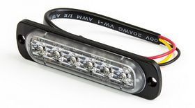 LEDflitser SuperThin V06 6LED XR2 rood - 12/24V - Auto-DIM