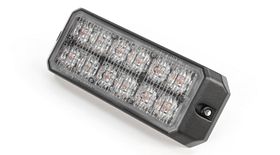 LEDflitser - Ultra Slim vlak - 12LED - XA2 amber - 12/24V