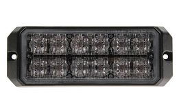 LEDflitser - Ultra Slim vlak - 12LED - XB2 blauw - 12/24V