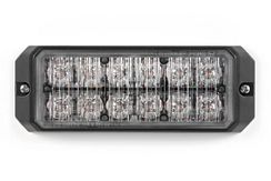 LEDflitser - Ultra Slim vlak - 12LED - wit - 12/24V