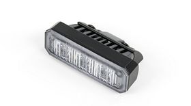 LEDflitser - Ultra Slim grille - 3LED - XR1 rood - 12/24V