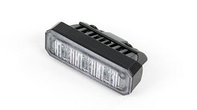 LEDflitser - Ultra Slim grille - 3LED - XB1 blauw - 12/24V