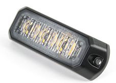 LEDflitser - Ultra Slim vlak - 3LED - wit -12/24V