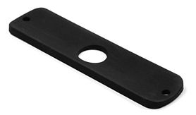 Curved rubberen flensrand t.b.v. LEDflitser SuperThin 6LED