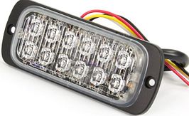 LEDflitser - SuperThin H12 - 12LED - XA2 amber - 12/24V
