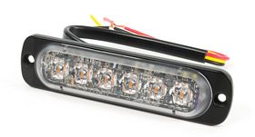 LEDflitser SuperThin H06 6LED XA1 amber/XR1 rood 12/24V