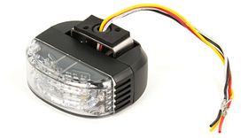 LEDflitser - ARCLED 120° 6LED - XA1 amber - haaks - 12/24V