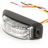 LEDflitser - ARCLED 120° - 6LED - XB1 blauw - vlak - 12/24V