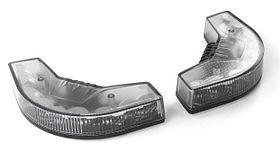 LED flitser - Omni View - TB2 blauw/transp. - set á 2 st.