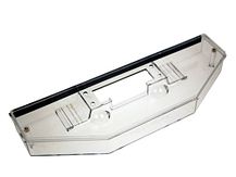 Megaflash - FX bodemlens - eind - 10 cm - transp.