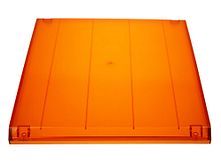 Megaflash - FX toplens - tussenstuk - 29 cm - amber