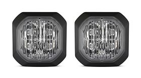 BULL04 - LED-inbouwflitsers - XA1 amber- 12/24V- set á 2 st.