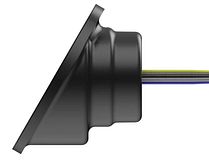 Schuine montagerand 60° - tbv Infinity inbouw LED-flitser