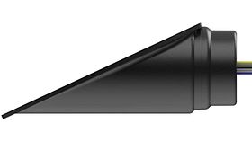 Schuine montagerand 25° - tbv Infinity inbouw LED-flitser