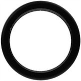 Rubberen montagerand - tbv Infinity inbouw LED-flitser