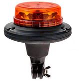 LED-flitslamp LPB - flex. pijpmont. - amber XA1 - 12/24 volt