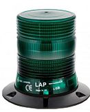 LED-flitslamp LCB - vast vlak - groen - 12/24 volt