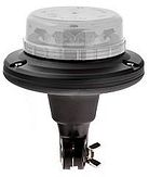 LED-flitslamp LPB - flex. pijpmont. - amber/transp. XA1 - 12/24V