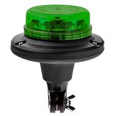 Flitslamp LPB - DIN/pijp - groen - 12/24V