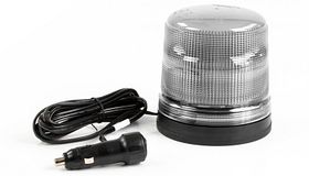 Flitslamp B18 - magneet 250km/u - TA1 amber/transp. - 12/24V