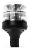 Flitslamp B25 - DIN/PIJP - TA2 amb/Halo wit/lens tr. - 12/24V