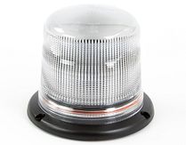 Flitslamp B18 - vlak 3P - TA1 amber/transp. - 12/24V