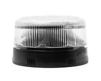Flitslamp B25 Mini - vlak 1P - TA2 amb/Halo wit/lens tr.-12/24V