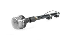 Flitslamp B16 - telescoopmast - TB1 blauw/transp. - 12/24V