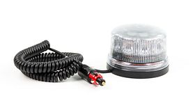 Flitslamp B16 - magneet - amber/transp. - 12/24V - KRUL