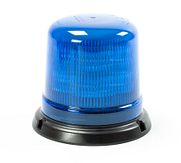 Flitslamp B14 - vlak 3P - TB1 blauw - 12/24V