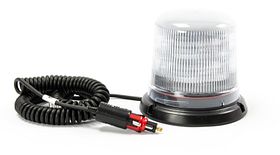 Flitslamp B14 - magneet 250km/u - TA1 amber/transp. - 12/24V