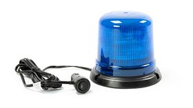 Flitslamp B14 - magneet - TB1 blauw - 12/24V