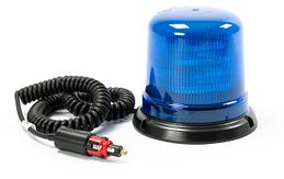 Flitslamp B14 - magneet 250km/u - TB1 blauw - 12/24V