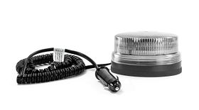 Flitslamp B22 LITE - magneet 250km/u - TA1 amber/tr.- 12/24V