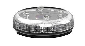 Tornado B47 LED Beacon - DUAL/transp. - 1-punts - 12/24V