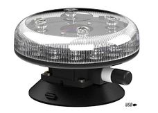 Tornado B47 LED Beacon - amber/transp. - zuignap - USB-C - 5 volt