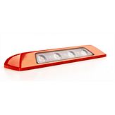 LED-SceneLight - SL157 - 4 LED's - rood - 12/24 volt