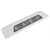 LED-SceneLight - SL157 - 4 LED's - wit - 12/24 volt