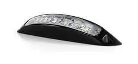 LED-SceneLight - SL209 - 6 LED's - zwart - 12/24 volt