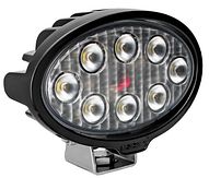 VisionX - VLS werklamp Oval - 8x5 watt LED - 9/32V - 40° -DC