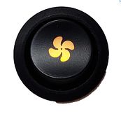 Wipschakelaar BI-color ventilator symbool / logo oranje