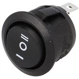 Wipschakelaar R23 - 3-standen - l/0/ll - zwart - 12V