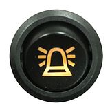 Wipschakelaar R23 - LED - zwaailamp(Amber) - 12V