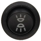 Wipschakelaar R23 - LED - alleylight(Wit) - 12V